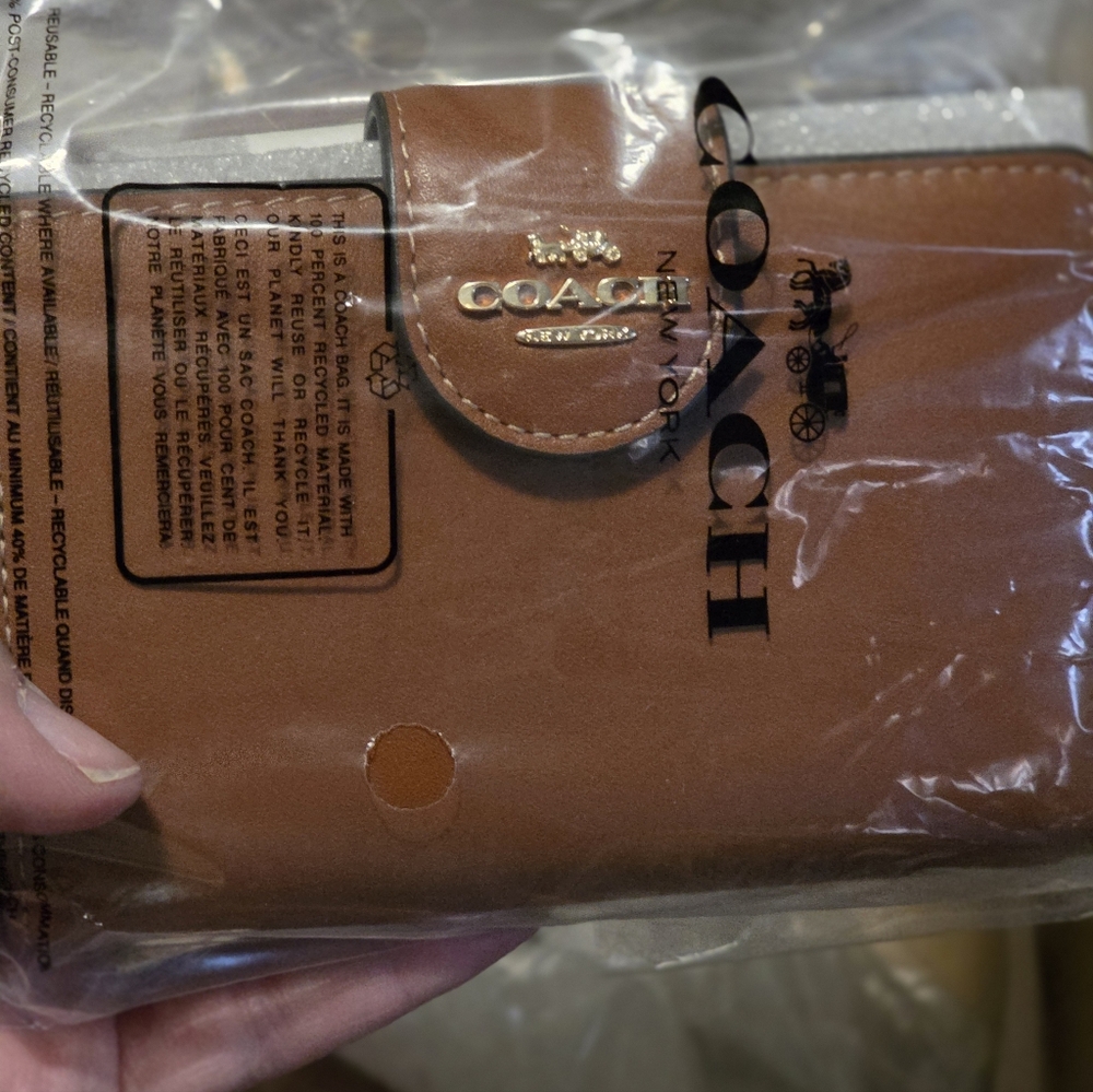Coach Hadley Turnlock Tote With Matching Wallet Nwt - Picture 3 of 16